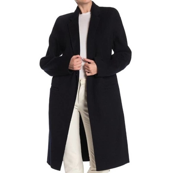 Vince Modern Coat Coastal Blue - Picture 2 of 12
